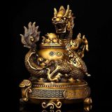 Rồng đồng trang trí văn phòng BK-ME003900VN-3938 Chất liệu đồng thau
