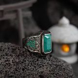 Nhẫn nam Night Works "Muhammad II" BKSTVN-9036
