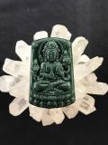 Mặt Dây Mẹ Hiền Quán Âm Ngọc Bích Tự Nhiên Nerphrite