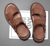 DÉP SANDALS NAM ĐẾ MỀM CAO CẤP CHẤT LIỆU: Vải: Da tổng hợp
