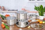 Bộ Nồi Inox Cao Cấp 5 Món GUME GMP PS-2201