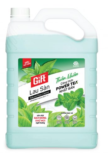 Nước Lau Sàn Khử Mùi Thiên Nhiên GIFT 3.8L