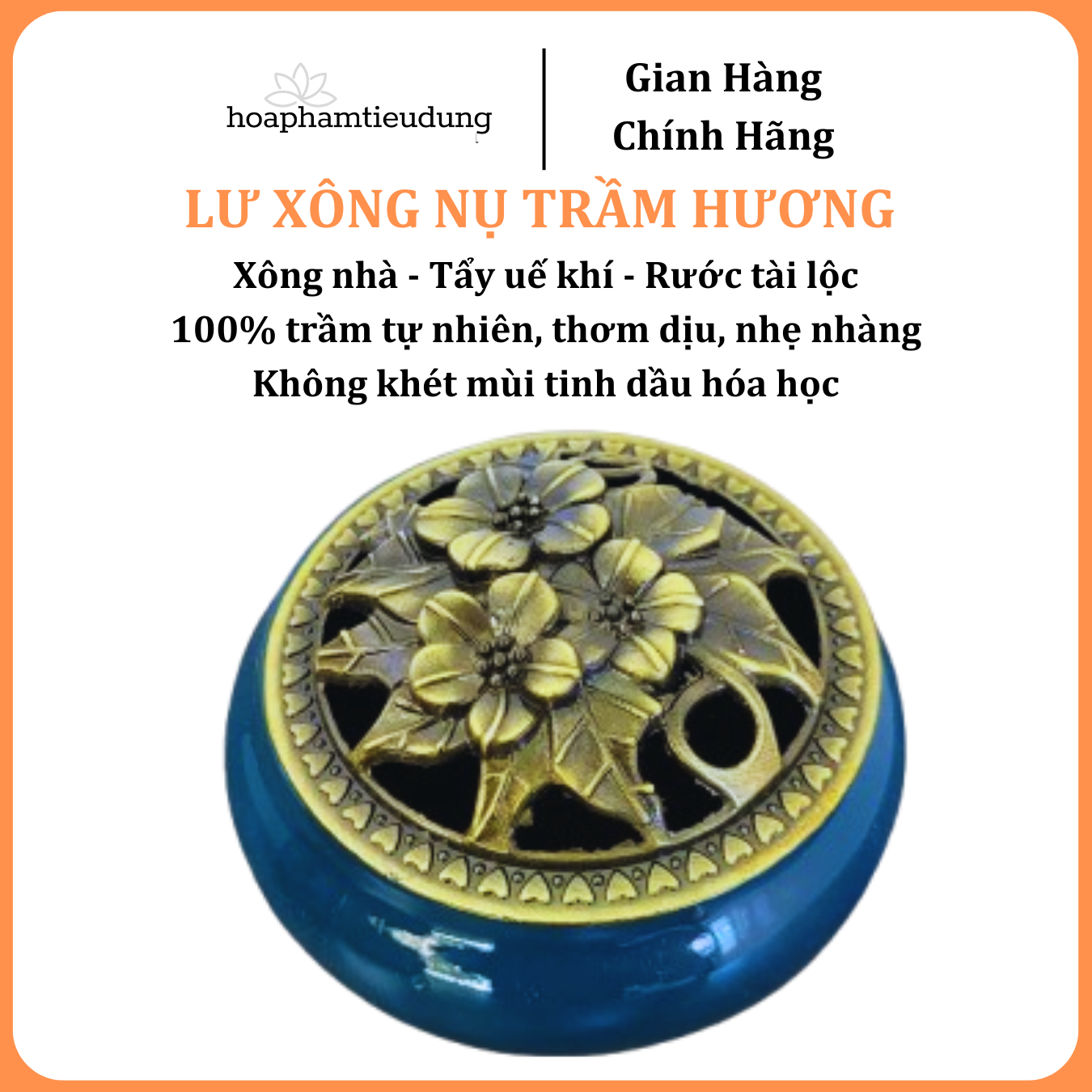 Nụ Trầm Hương hoa sen Nguyên Chất Xông Nhà, Tẩy Uế Khí, Rước Tài Lộc Thơm Dịu Nhẹ, Không Khét Mùi Tinh Dầu Hóa Học