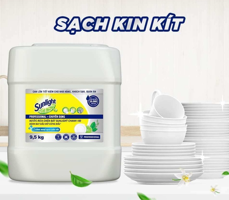 Nước Rửa Chén Sunlight 9.5 Kg