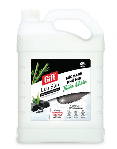 Nước Lau Sàn Khử Mùi Thiên Nhiên GIFT 3.8L