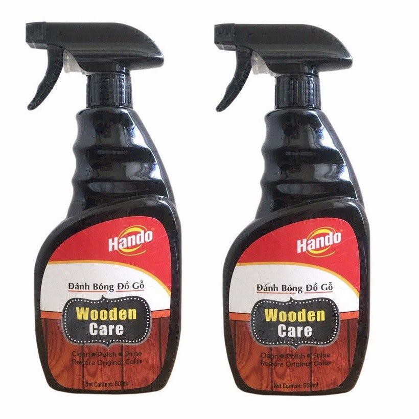 Xịt làm sạch, đánh bóng và bảo dưỡng Đồ Gỗ Hando 600ml
