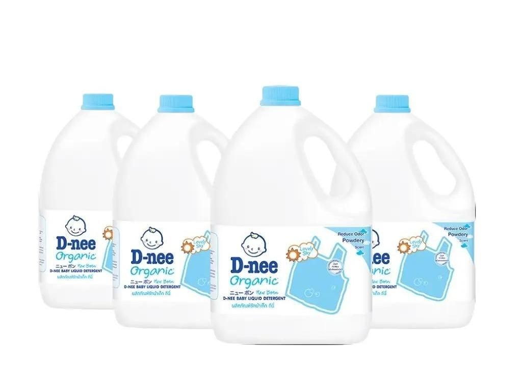(Combo 4 Can) Nước giặt quần áo D-nee 3L (Chính hãng có tem Đại Thịnh)