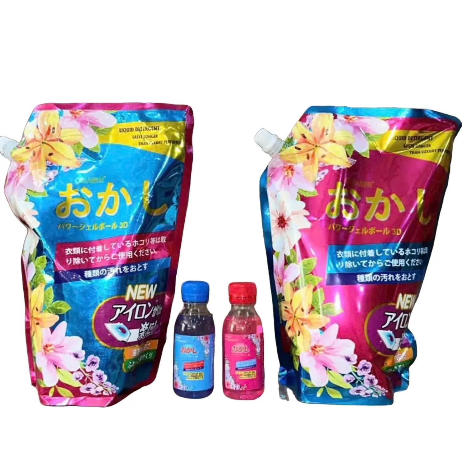 Nước Giặt Okashi Công Nghệ Lưu Hương Từ Nhật Bản 2000ml