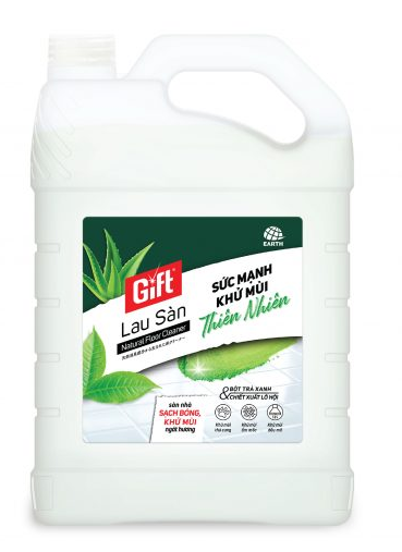 Nước Lau Sàn Khử Mùi Thiên Nhiên GIFT 3.8L