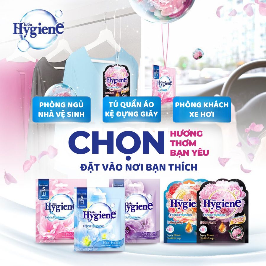 Túi thơm Hygiene Thái Lan hương nước hoa 8g