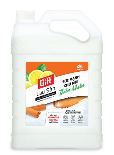 Nước Lau Sàn Khử Mùi Thiên Nhiên GIFT 3.8L