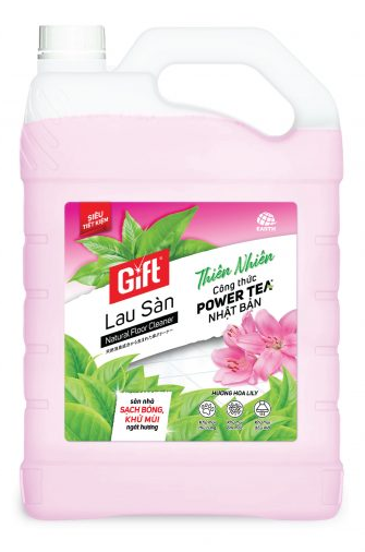 Nước Lau Sàn Khử Mùi Thiên Nhiên GIFT 3.8L