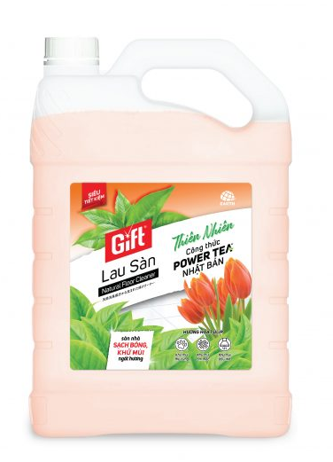 Nước Lau Sàn Khử Mùi Thiên Nhiên GIFT 3.8L