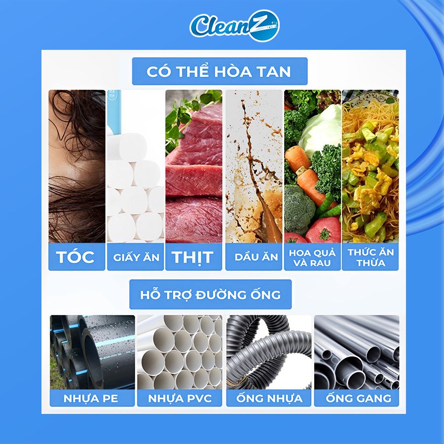 Gel thông tắc sinh học đa năng AIKOMI làm sạch, bảo vệ đường ống bồn rửa mặt, chậu rửa bát, khử mùi hôi
