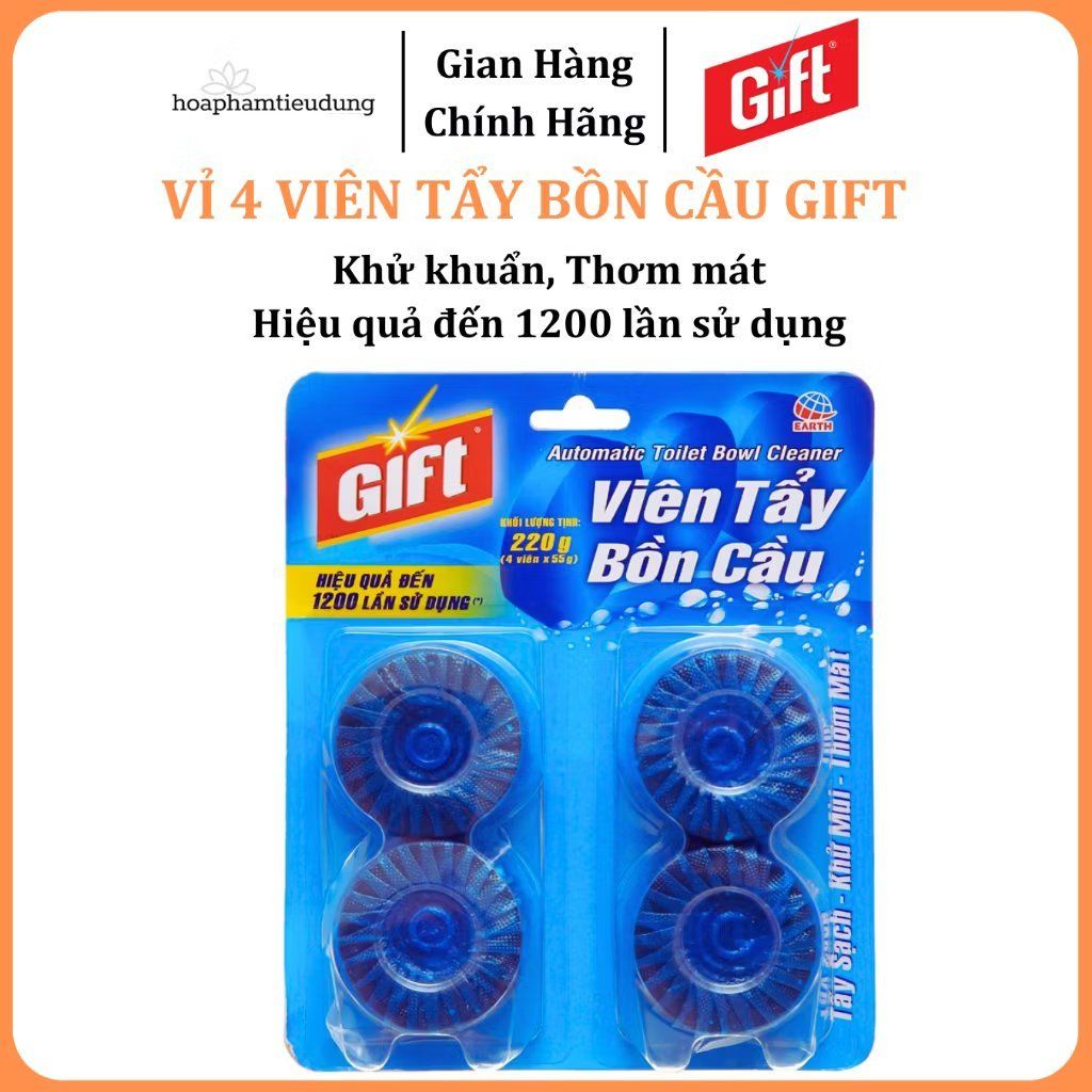 Viên Thả Bồn Cầu Gift (4 viên × 55g)