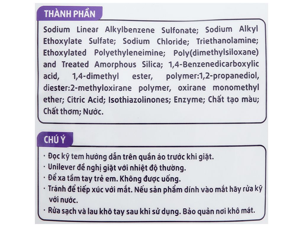 Nước Giặt Dưỡng Vải Comfort Đa Chức Năng Hương Thời Thượng Túi 3.1 kg