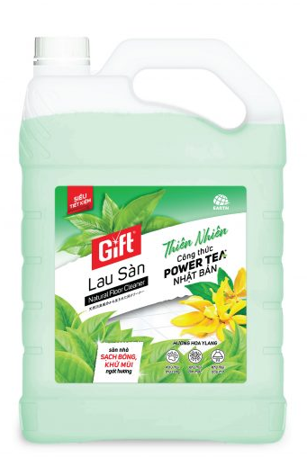 Nước Lau Sàn Khử Mùi Thiên Nhiên GIFT 3.8L