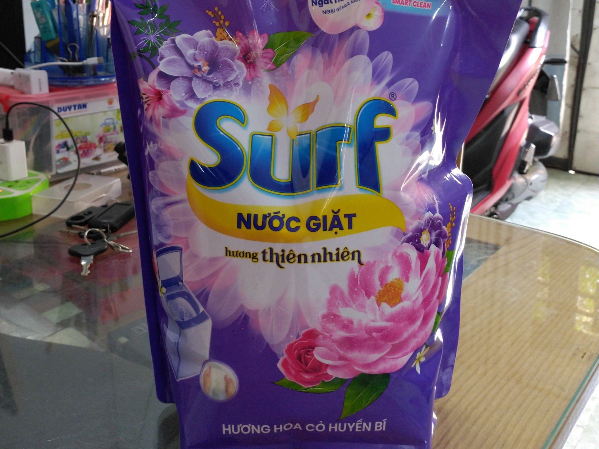 Nước giặt Surf túi 4kg đủ hương
