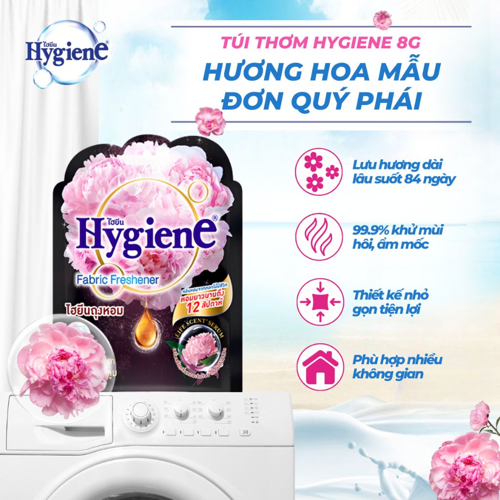 Túi thơm Hygiene Thái Lan hương nước hoa 8g