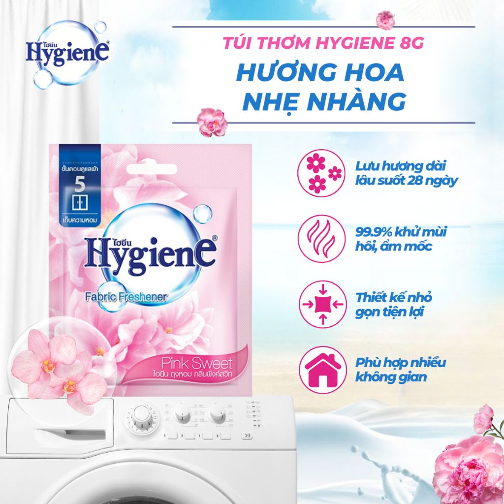 Túi thơm Hygiene Thái Lan hương nước hoa 8g
