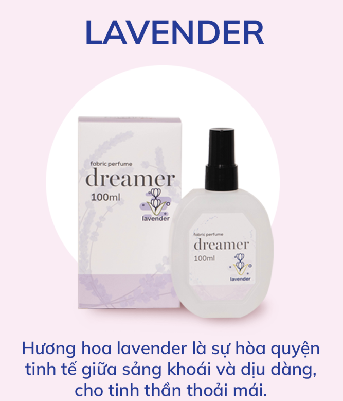 Xịt thơm quần áo Lovenose 100ml chiết xuất tinh dầu thiên nhiên thơm mát khửi mùi hôi, chai xịt thơm tủ quần áo