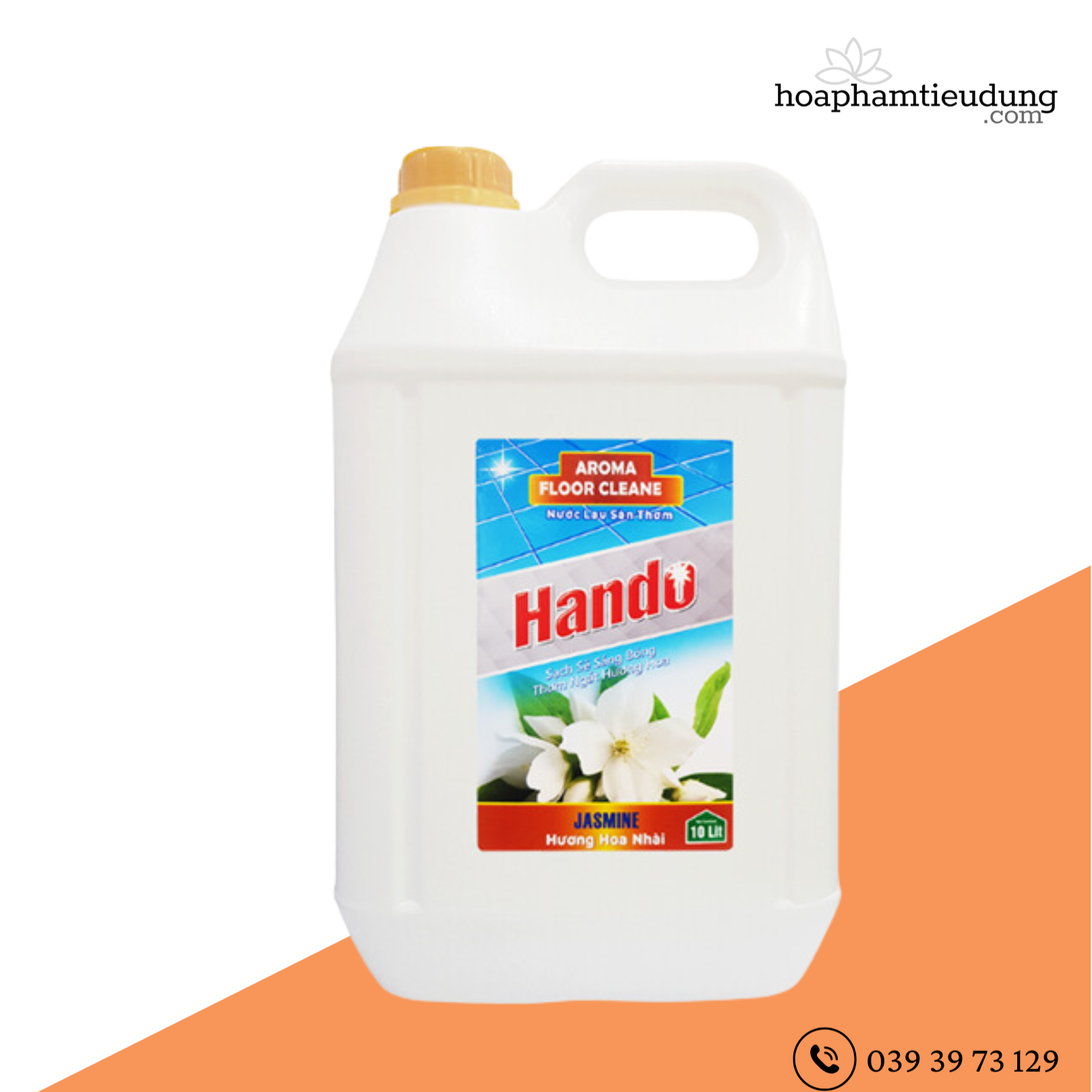 Nước thơm lau sàn diệt khuẩn Hando 10L
