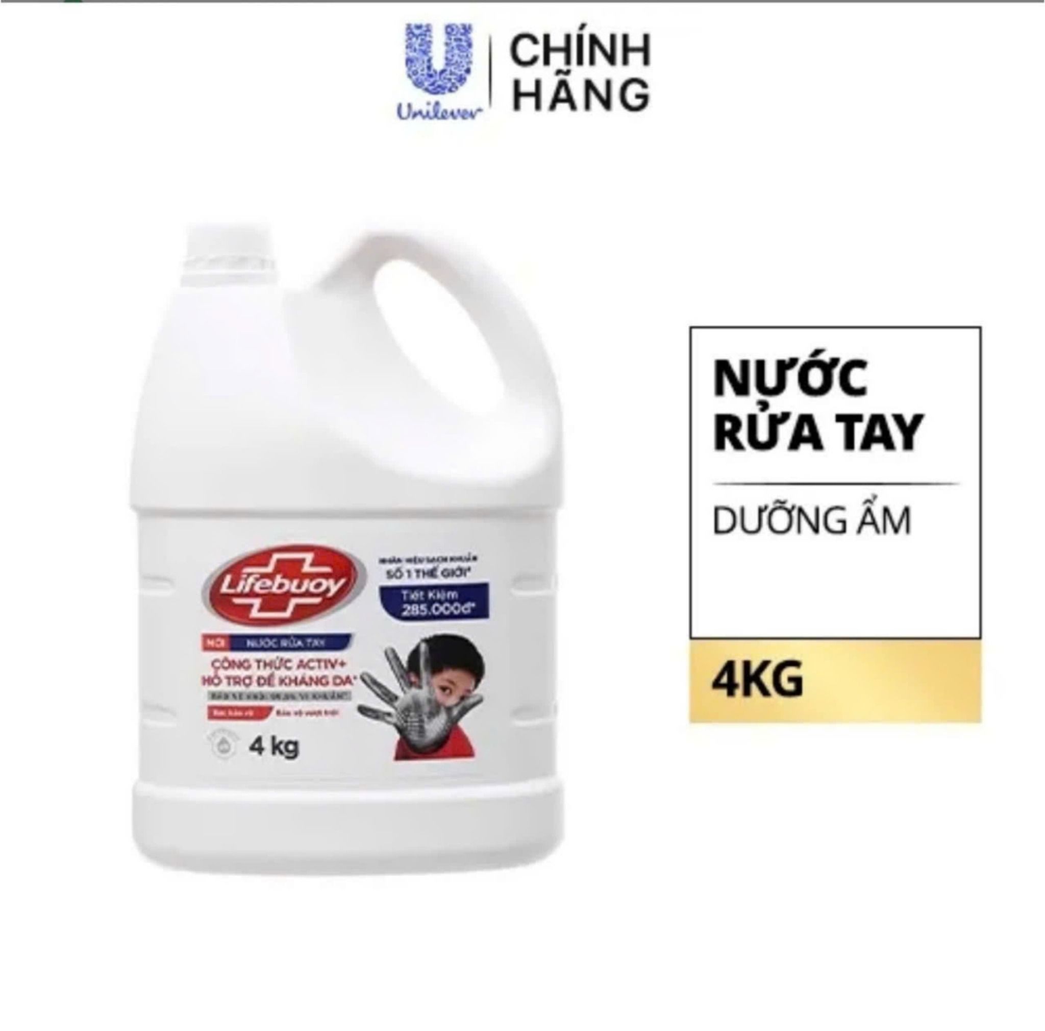 Nước rửa tay Lifebuoy bảo vệ vượt trội 4KG