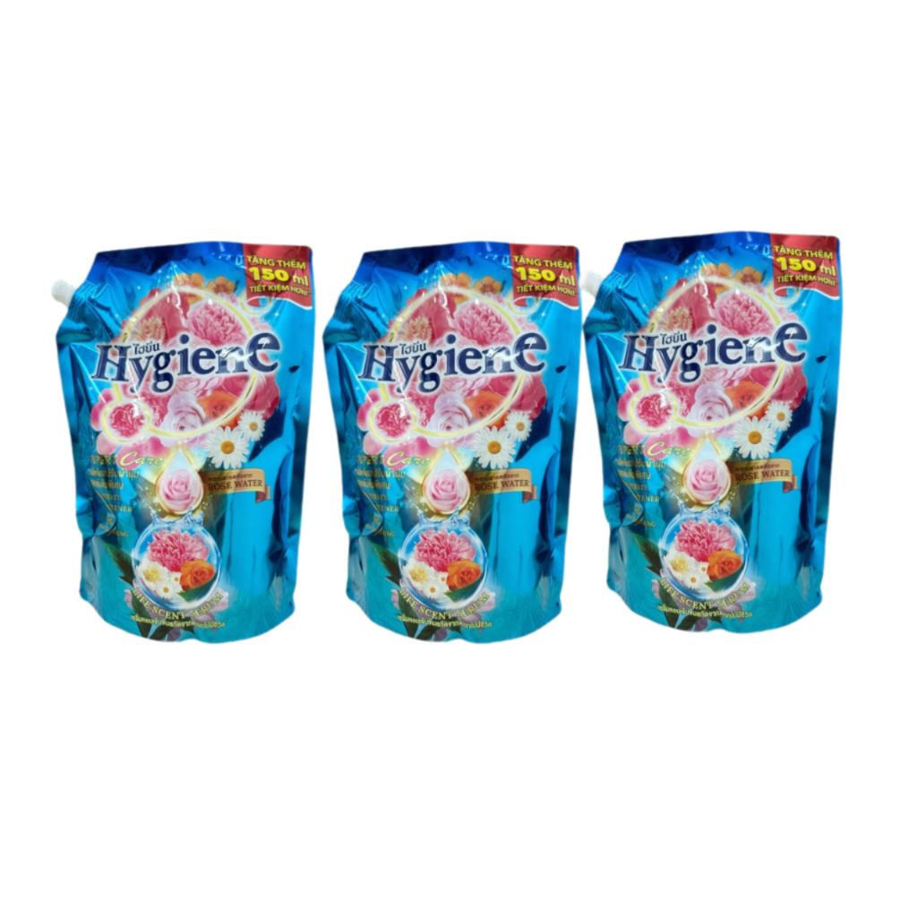 (Combo 3 Túi) Nước Xả huyền thoại Hygiene mềm vải, lưu hương nước hoa dài lâu 1.3L