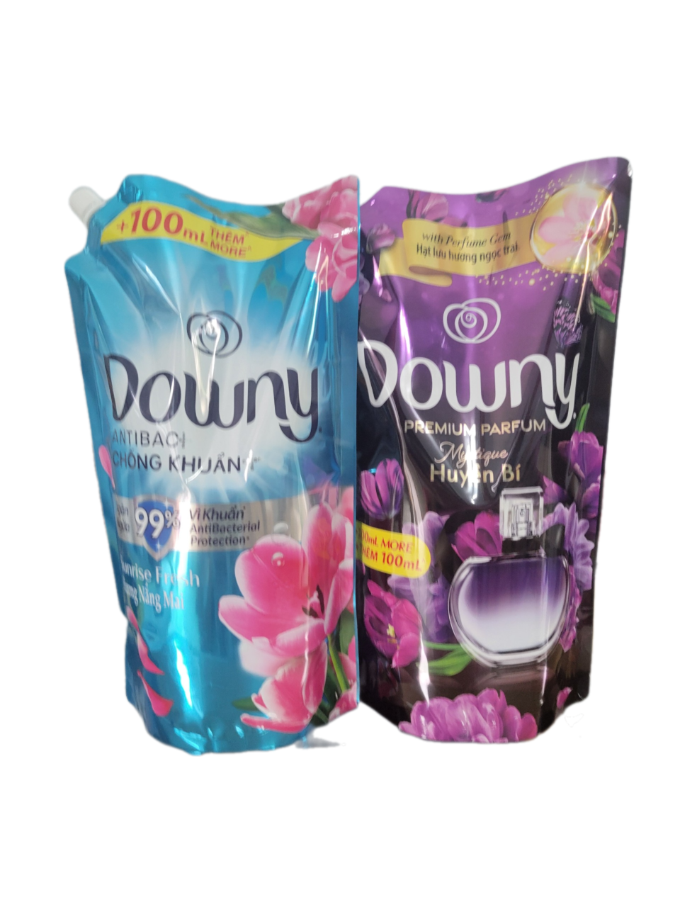 Combo 2 túi Nước xả Downy 1.45-1.6L Huyền bí Nắng mai