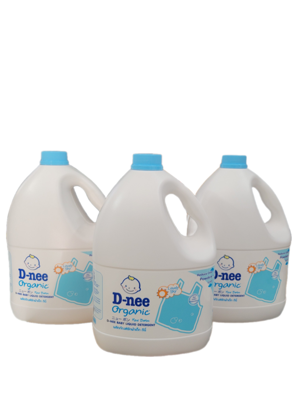 (Combo 4 Can) Nước giặt quần áo D-nee 3L (Chính hãng có tem Đại Thịnh)