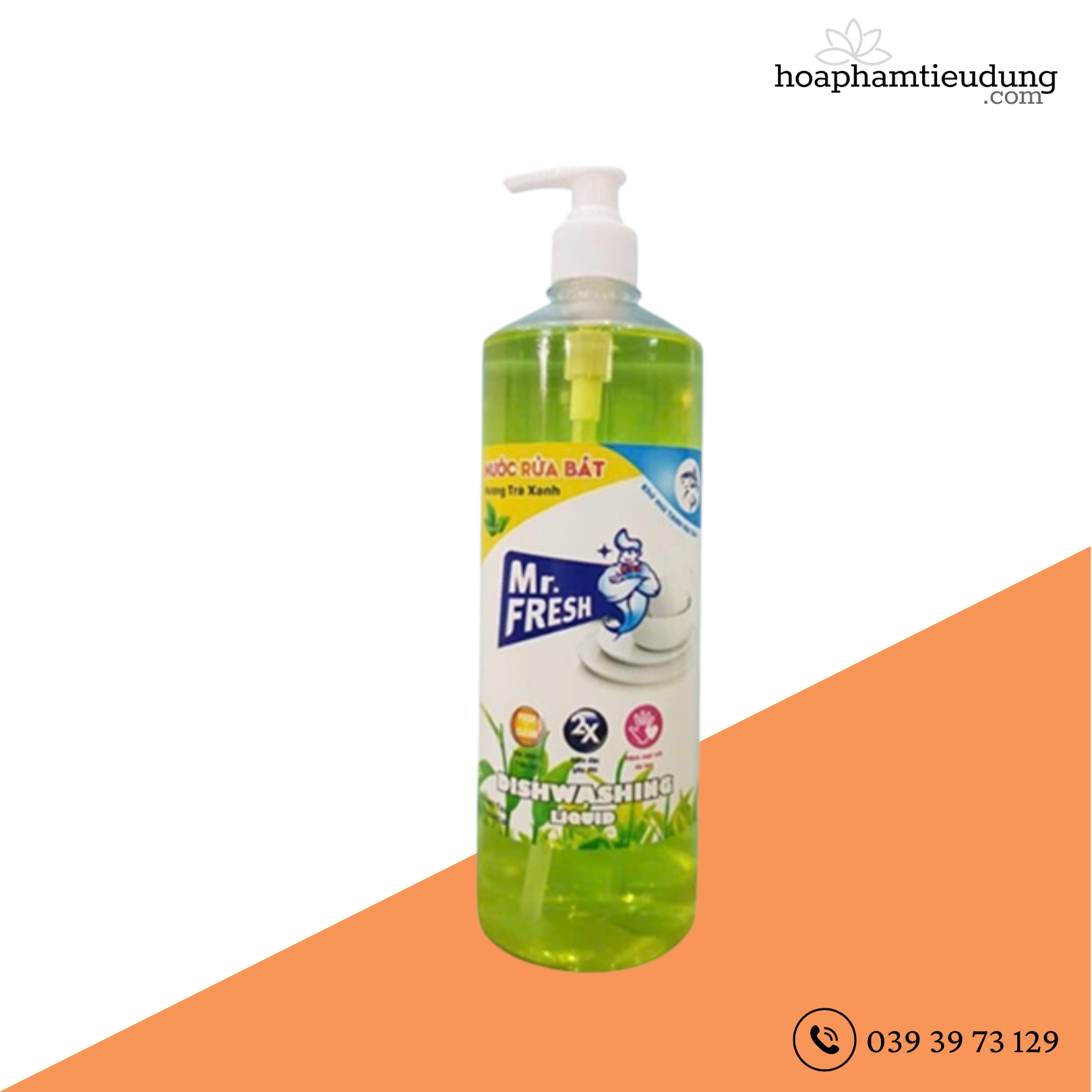 Nước rửa chén Mr Fresh 800ml