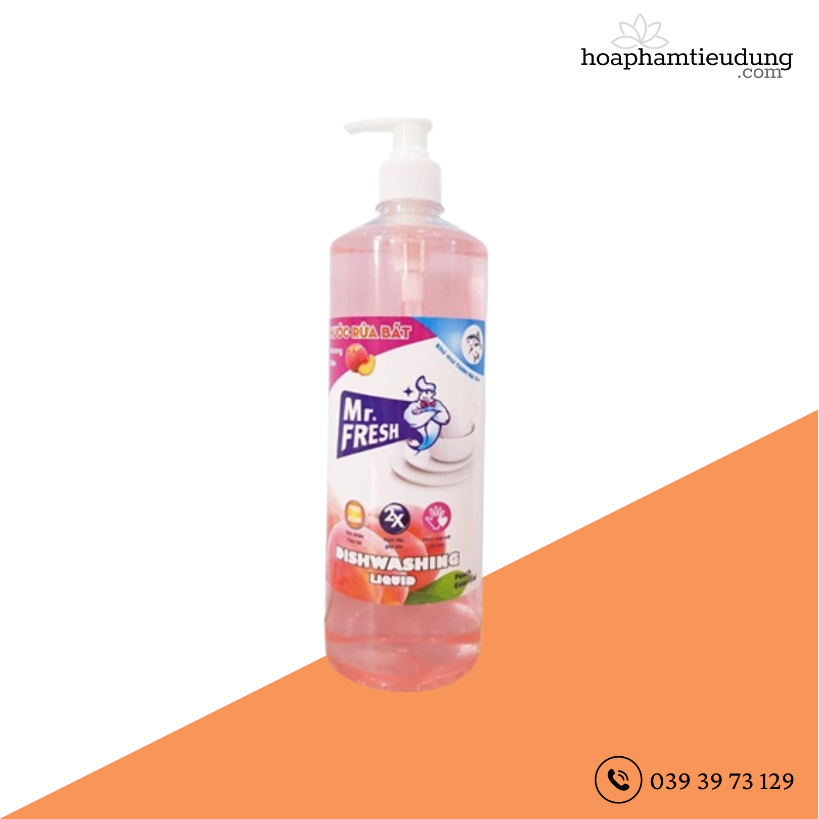 Nước rửa chén Mr Fresh 800ml