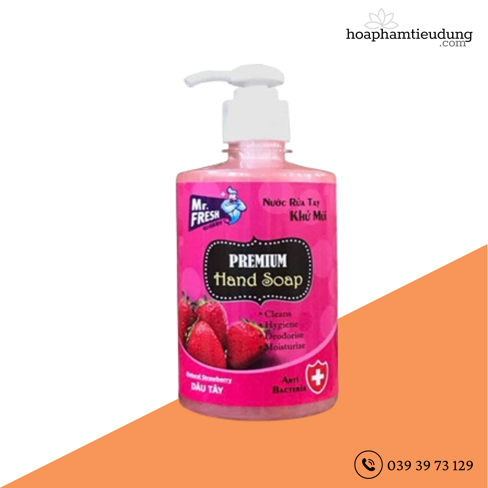 Nước rửa tay thảo mộc Mr.Fresh 500ml