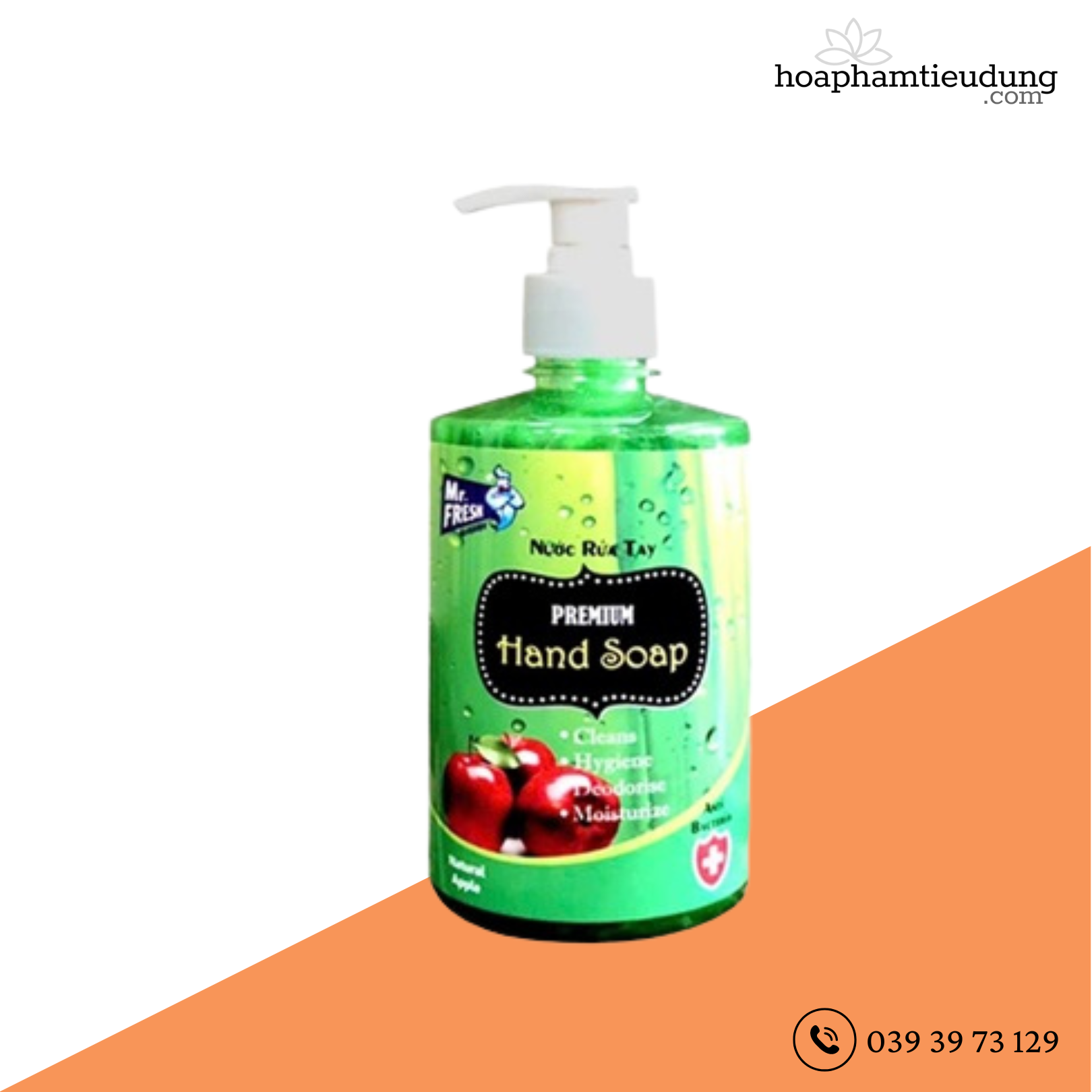 Nước rửa tay thảo mộc Mr.Fresh 500ml