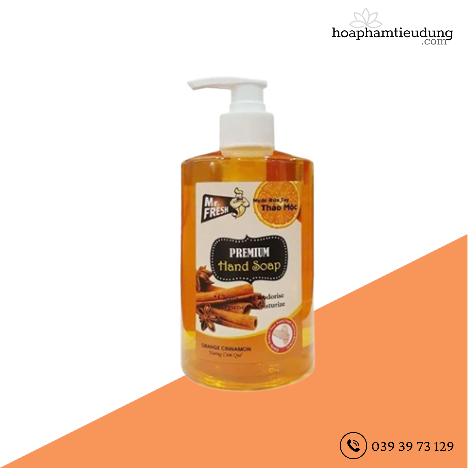 Nước rửa tay thảo mộc Mr.Fresh 500ml