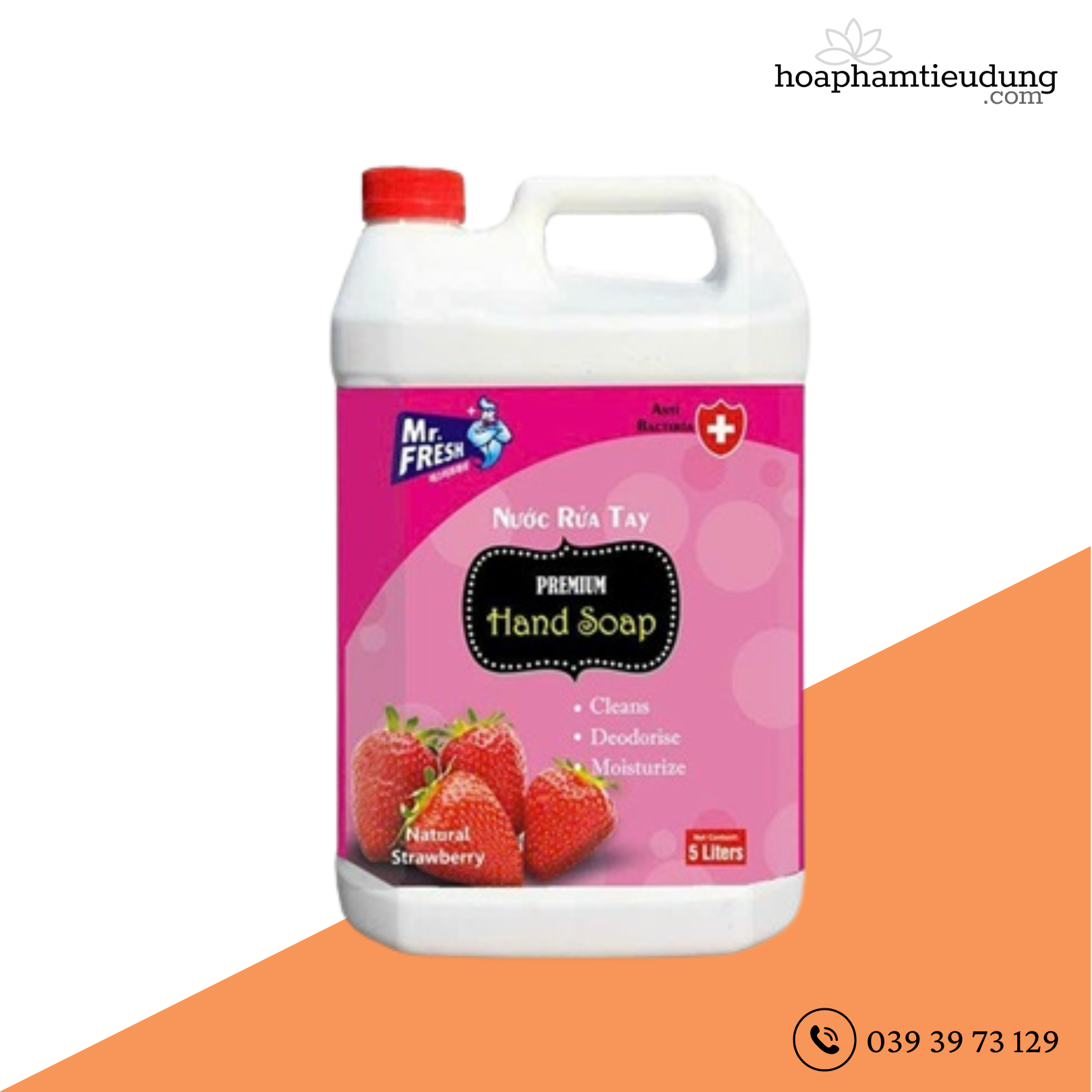 Nước rửa tay Premium Hand Soap Mr Fresh Hàn Quốc 5L