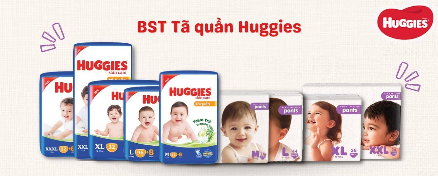 BỈM TÃ HUGGIES SIÊU CAO CẤP PLATINUM NATUREMADE SIZE NB, S - XXL