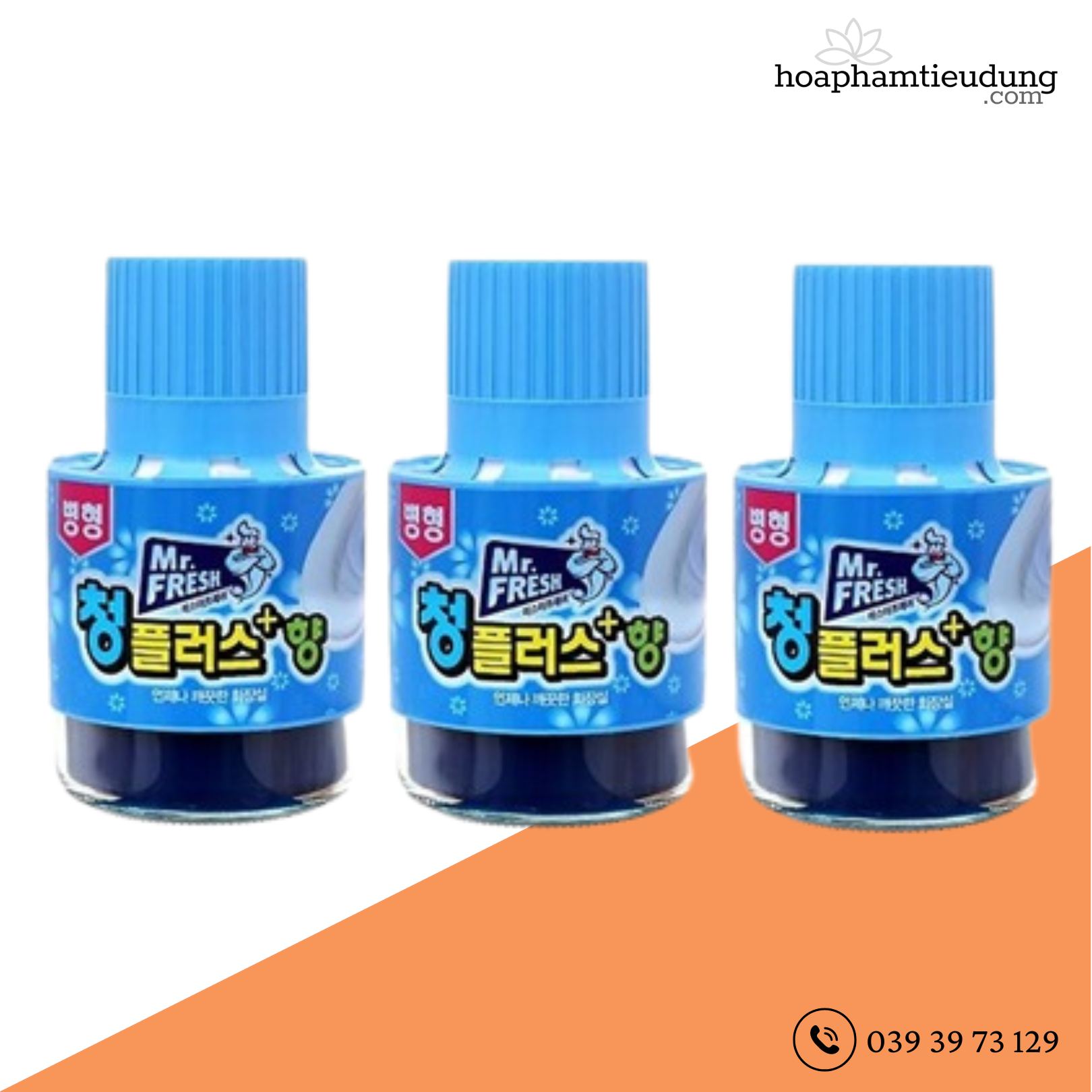 Chai tẩy vệ sinh toilet thả bồn cầu Mr.fresh 180g