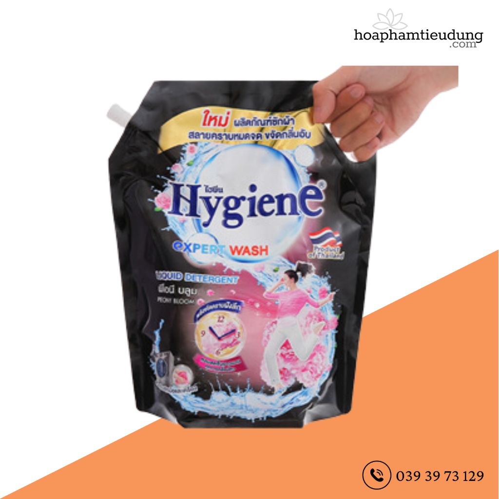 Nước giặt Hygiene Expert Wash Peony Bloom Thái Lan túi 1.8L