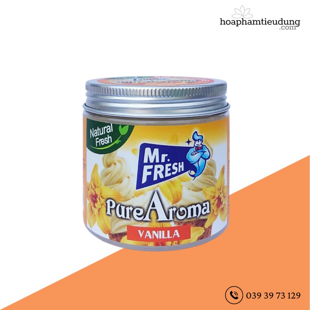 Sáp thơm phòng khử mùi Pure Aroma Mr. Fresh 230g