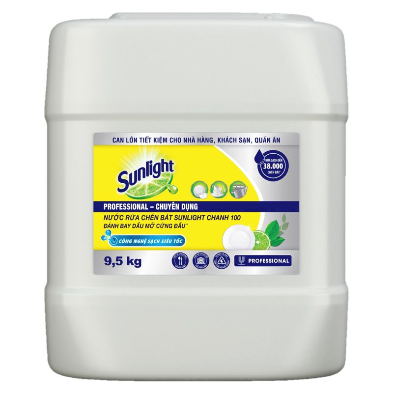 Nước Rửa Chén Sunlight 9.5 Kg