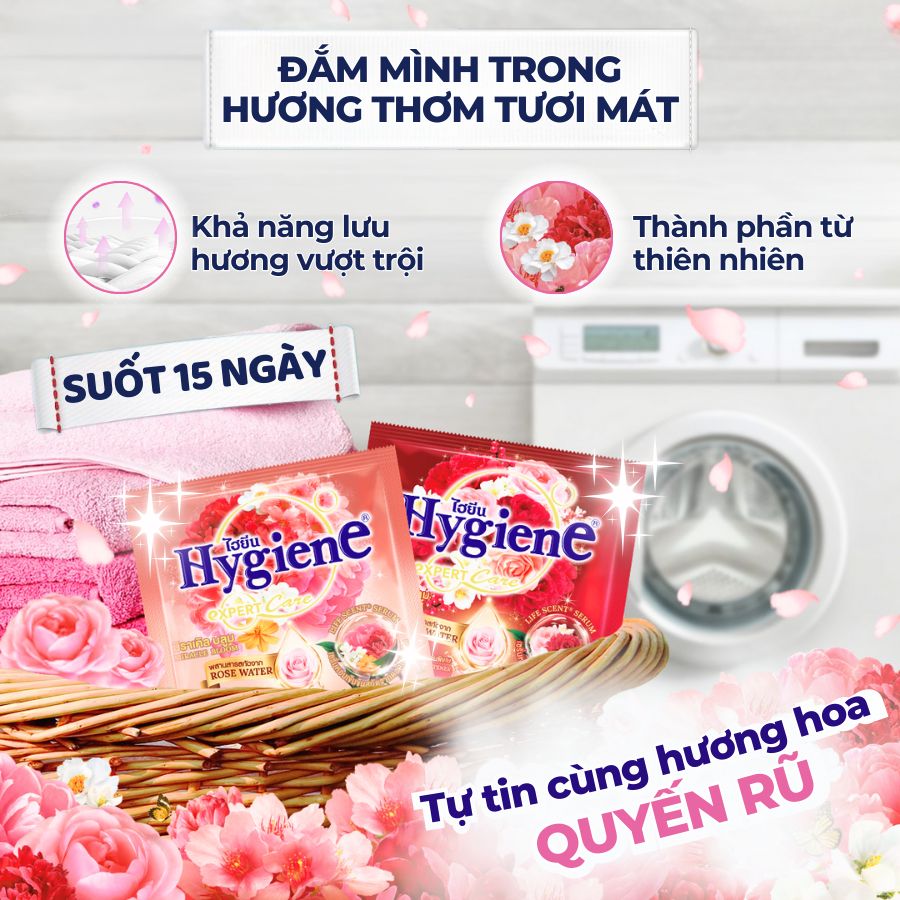 Nước xả dây Hygiene Expert Care 20ml đủ màu