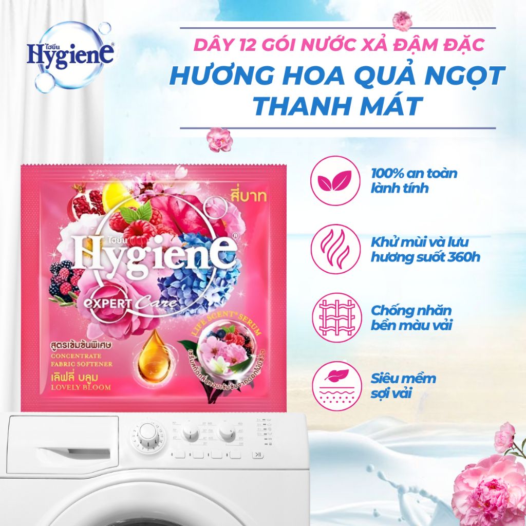 Nước xả dây Hygiene Expert Care 20ml đủ màu