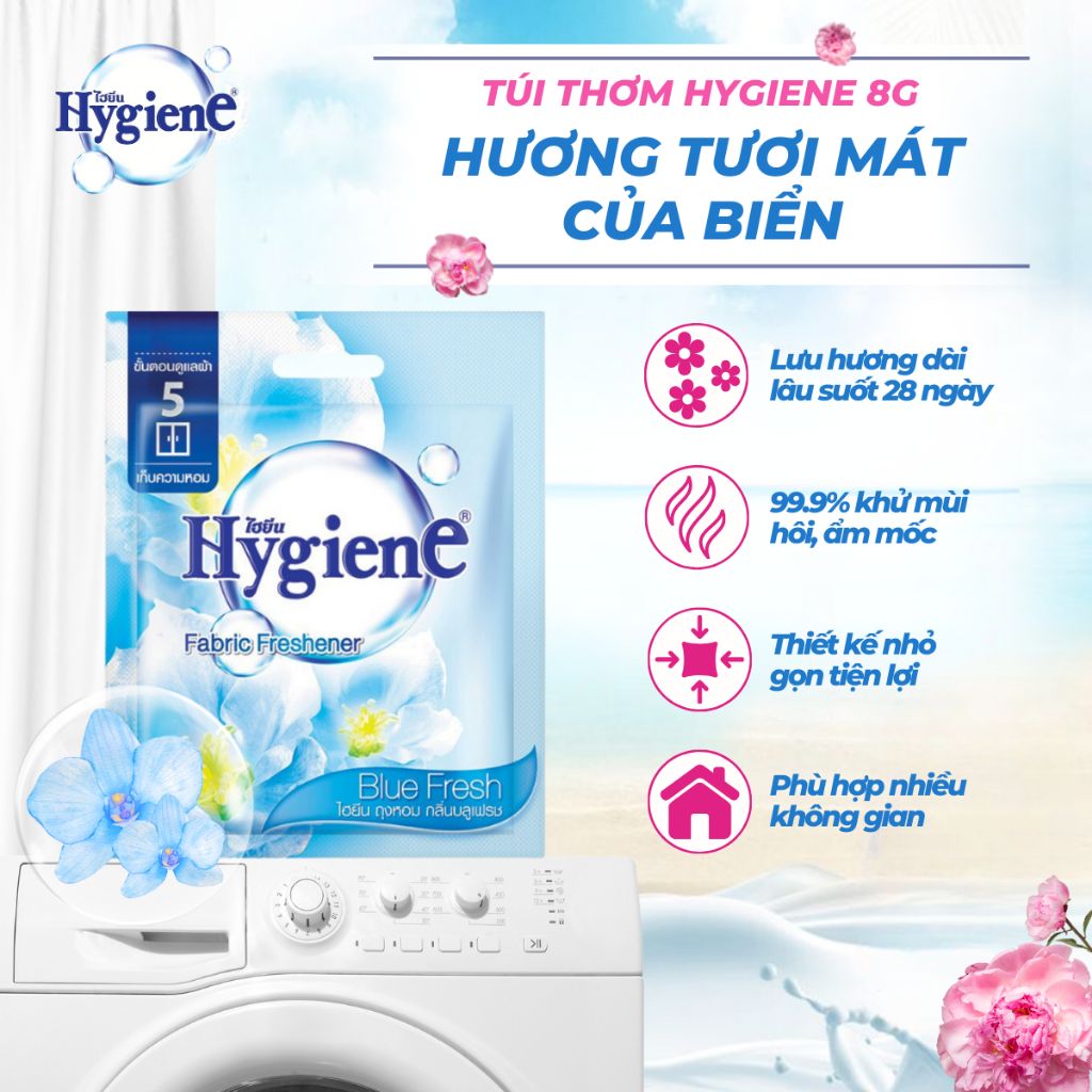 Túi thơm Hygiene Thái Lan hương nước hoa 8g