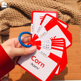 Thẻ học thông minh Mini Flashcard song ngữ Anh - Việt nhiều chủ đề cho bé