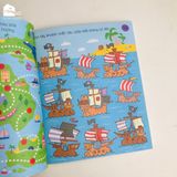 Sách cho bé - Hành Trình Khám Phá 94 Trò Chơi Phát Triển Trí Tuệ - Sách Rèn Luyện Trí Não - Dành cho trẻ từ 3 tuổi
