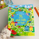 Sách cho bé - Hành Trình Khám Phá 94 Trò Chơi Phát Triển Trí Tuệ - Sách Rèn Luyện Trí Não - Dành cho trẻ từ 3 tuổi