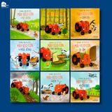 Sách Tranh - Nông Trại Vui Vẻ (9 Cuốn)