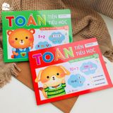 Sách cho bé - Toán Tiền Tiểu Học - Cộng Trừ Trong Phạm Vi 10, 20 - Tác giả Wang Chao - Dành cho bé 4-6 tuổi