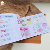 Sách cho bé - Toán Tiền Tiểu Học - Cộng Trừ Trong Phạm Vi 10, 20 - Tác giả Wang Chao - Dành cho bé 4-6 tuổi